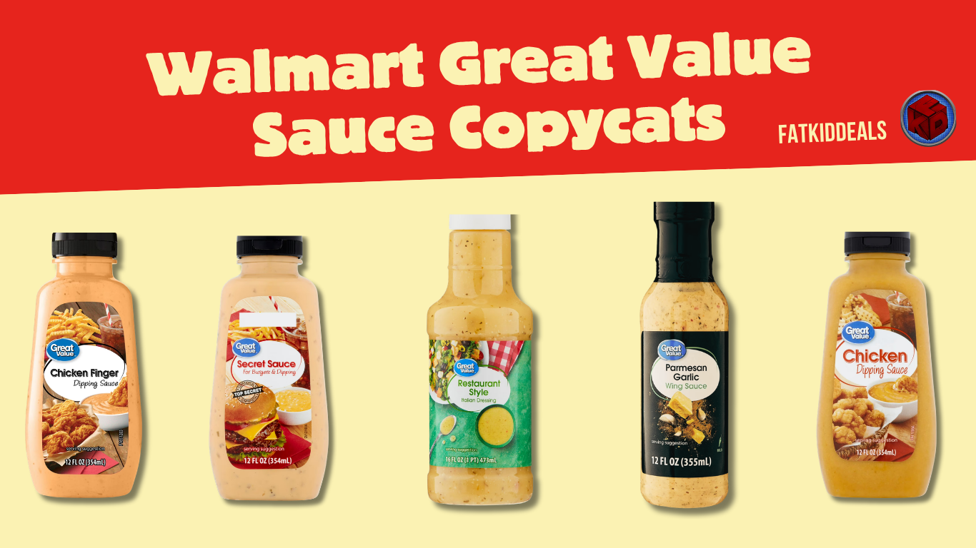 Fast Food Sauce Dupes At Walmart