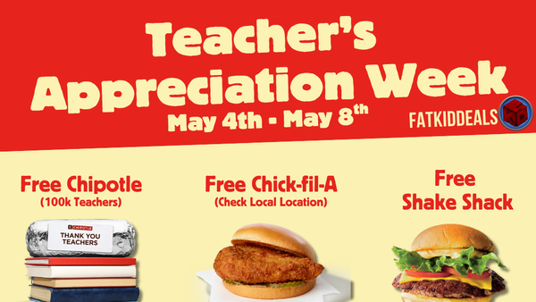 Teacher Appreciation Week 2026: Every Free Food Deal Available This Week