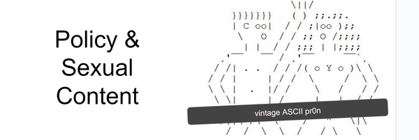 a sample of vintage ASCII pornography