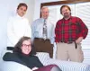 The Office of Public Advocacy recently opened in Palmer includes
staff members Rachel Levitt, seated, an attorney; paralegal
Catherine Herron; and attorneys Randy Luffberry and Steve Wells.
P