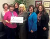 Kelly McBride, Imagination Library; Linda Conover, Imagination Library, Marie Godsey, Treasurer, 100 Plus Women, Phenie Miller, Founder; 100 Plus Women, Pam Doan, Secretary, 100 Plus Women; a
