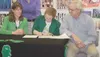 JEREMIAH BARTZ/Frontiersman With her parents on each side,
Colony senior Siobhan Johansen, center, signs her National Letter
of Intent on Monday at Colony High School. The CHS setter will pla