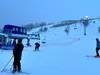 Lights shine on the lift line at Skeetawk in Hatcher Pass, Feb. 11 2023. Amy Bushatz/For the Frontiersman