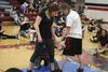 Kiera Putman competes with Tezlyn Kerrone in the girls’ Indian stick pull. Photos by Jacob Mann/Frontiersman