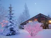 This home off Rose Garden Circle provides an enjoyable holiday
display of lights. (NANCY STROUP/Courtesy photos)
