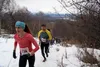 Denali Strabel makes her way up the trail during the Crazy Lazy Mountain Race Saturday near Palmer. Strabel finished 15th overall and first in the women’s class. Jacob Mann/Frontiersman