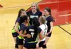 The Redington Huskies are in their first year of varsity volleyball. Courtesy of Bruce Eggleston/matsusports.net