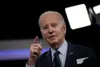 U.S. President Joe Biden speaks about the U.S. response to the high-altitude Chinese balloon and three other objects that were recently shot down by the U.S. military over American airspace, 