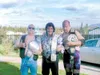 Submitted photo Michael “Madness” Saunders, right, aims to start
a professional wrestling school in the Mat-Su Valley. Saunders is
looking for people interested in training to become professi