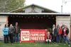 Sarah Phipps, Bambi HIll, Taylor Massey, Amy Pettit, Leslie Senden, Bob Jones, Troy Sheldon and Erin Kittredge pose for a photo Thursday. Tim Rockey/Frontiersman