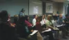Margaret Sharpe from Sen. Dan Sullivan’s office addresses the Mat-Su Opioid Task Force at Wasilla City Hall on Tuesday evening, two days before the senator’s Alaska Wellness Summit scheduled 
