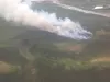 A photo of the Kahiltna Fire approximately 80 miles northwest of Wasilla taken shortly after the fire was reported at around 6 p.m. Sunday. Jason Jordet/Alaska Division of Forestry