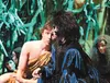 Steven Sutcliffe, left, as Young Tarzan during final rehearsals for Tarzan the Musical at the Glenn Massay Theater in Palmer. His sister Rebekah Sutcliffe plays Young Terk. MATT HICKMAN/Front
