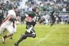 ROBERT DEBERRY/Frontiersman Colony senior Skye Rench runs for a
long gain during a win over Juneau. Rench will play college
football at Valley City State.