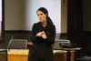 Alaska’s Chief Medical Officer Anne Zink speaks at the Oct. 22 Opioid Task Force meeting. Jacob Mann/Frontiersman