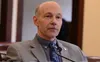 Mike Sfraga spoke at an Alaska Senate hearing in April 2025.  James Brooks/Alaska Beacon