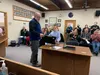 A “Certificate of Bravery” was awarded to 9-year-old Jackson Gerard, the son of Rachael Gerard and Kevan Katkus, for reacting quickly when he detected smoke in his family’s home and alerted f