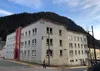 The Assembly Building is seen on Wednesday, Dec. 21, 2022, in downtown Juneau, Alaska. James Brooks/Alaska Beacon