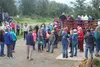 Farm tour participants prepare for a hayride at Sunderland Ranch Thursday, July 27. JACOB MANN/Frontiersman