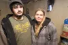 Larry Baker, 19, and girlfriend Katheryn Jones, 17, are thankful
for the new smoke alarms that were recently installed in their home
in Houston. The alarms alerted the couple to a fire near t