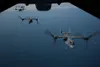 U.S. Air Force CV-22 Ospreys fly in formation in the U.S. Central Command area of responsibility, Jan. 29, 2021. Over the past year, the Air Force Operational Energy office targeted specific 