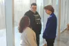 Alaska Sen. Lisa Murkowski with Kirkpatrick's parents, Anngel Norkist and William Newnham. JACOB MANN/Frontiersman