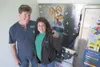 Mudbusters Carwash owner Steve and Karen Mahoy stand inside the
new self serve dog wash station — Muttbusters — at their Wasilla
Location off the Parks Highway. (ROBERT DeBERRY/Frontiersman)