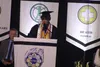Salutatorian Paul Luwig addresses his fellow graduates. Jacob Mann/Frontiersman