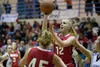 Wasilla senior guard Alexis Imoe aims for two point during Wasilla's win over Soldotna in the semi final game Friday at the 2013 Northern Lights Region III Basketball Tournament in Soldotna. 