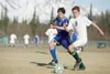 ROBERT DEBERRY/Frontiersman Palmer senior Philip Jansen works to
take possesion from Colony junior Oliver Querin earlier this
season. Jansen, Palmer’s captain, has committed to play college
s