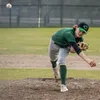 Colony's Ben Alley fires a pitch during a win over Wasilla in the Mid-Alaska Conference title game. Courtesy of Bryan Boyett