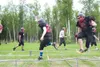 ROBERT DeBERRY/Frontiersman Members of the Houston Hawks
football squad run the rope obstacle course during practice Friday
evening at Houston High School.