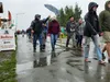 Fairgoers frequent the grounds in spite of the rain. Jacob Mann/Frontiersman