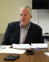 Sen. Dan Sullivan met with Frontiersman staff Wednesday. Tawni Davis/Frontiersman