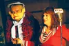 Ventriloquist and comedian Hillary Saffran recruits an audience member for a part in her ventriloquist act in the Valley Arts Alliance’s “Alaska Home Companion — A Frontier Variety Show” in 2