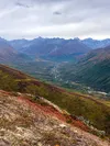 A view from the ridge line overlooking a section of the proposed Government Peak Recreation Area to Skeetawk trail.  Amy Bushatz/For the Frontiersman