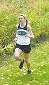 Dominique Colberg ran away with first place in the Boroughs race
on Sept. 12. TIM BRODT/Frontiersman