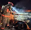 Houston FD worked to put out a burning vehicle Wednesday evening along Zero Lake Road. The vehicle appeared to be abandoned though reports suggest someone had been seen near the truck hours b