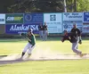 Brick Paskiewicz rounds second base for the Mat-Su Miners during the 2015 Alaska Baseball League season. Paskiewicz, a Grand Canyon University player, has been named a 2015 Summer Collegiate 