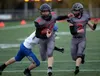 Houston's Noah Whitted rushes for a 27-yard touchdown during a win over Kodiak. Bruce Eggleston/matsusports.net