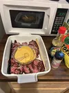 I like to make an Asian bbq smoked blacktail backstrap with sesame seeds and hot mustard for holiday meals and to share with others at potluck-style events. It’s always a crowd favorite and a