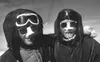 Bill Babcock, left, and brother Jeff on McKinley’s South Summit after locating some of the lost members of the Wilcox Party in 1967. Earlier, they had found another frozen body in a wind-shre