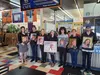 Local art lovers have a unique opportunity to support MyHouse’s ongoing efforts supporting homeless youth by bidding on 20 different portraits of their clients through Feb. 28. Jacob Mann/Fro