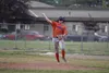 Palmer third baseman Owen Hayes makes the throw to first during a 6-0 win over North Pole Friday. Jeremiah Bartz/Frontiersman