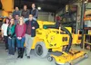 Palmer-based Triverus is proud to show that quality, high-dollar manufacturing products can be exported from Alaska. Pictured above, back row, left to right, Roger Helminen, Devon Berg, Trist