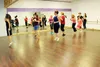 Students in Chandra McCain’s clogging class at All About Dance in Houston have a bit of fun Tuesday after a tough practice preparing for the ‘Dance Like No Ones Watching’ competition at Chugi