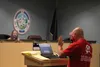 Tim Walters spoke during a Mat-Su School Board Meeting Sept. 2. Tim Rockey/Frontiersman