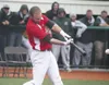 JEREMIAH BARTZ/Frontiersman Mat-Su Miners infielder Stephen
Branca, seen here at the Alaska Baseball League Home Run Derby, had
three hits to lead the Peninsula Oilers to an opening-round win