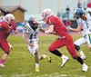 Wasilla’s Isaiah Dawkins runs for yardage during last week’s game against the Lathrop Malemutes. Courtesy Jon Burns