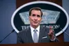 Pentagon Press Secretary John F. Kirby briefs the press, the Pentagon, Washington, D.C., April 16, 2021. (DoD photo by Lisa Ferdinando) Lisa Ferdinando